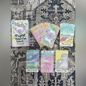 Crystal Unicorn Tarot Deck